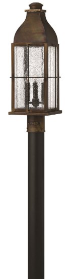 Foto para 60w Outdoor Bingham CAND Clear Seedy Sienna Post Top/ Pier Mount