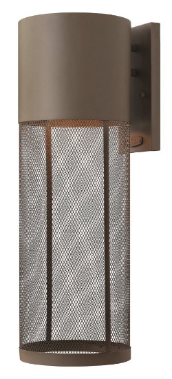 Foto para 100w Outdoor Aria MED Buckeye Bronze Large Wall Mount