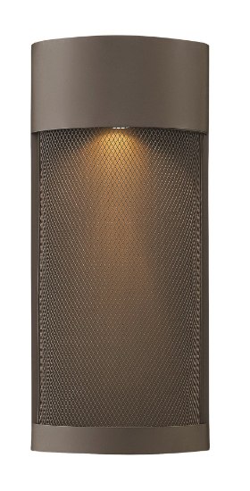 Foto para 50w Outdoor Aria GU-10 Buckeye Bronze Pocket Wall Mount