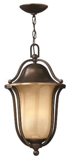 Picture of 40w Outdoor Bolla CAND Light Amber Seedy Olde Bronze Hanging