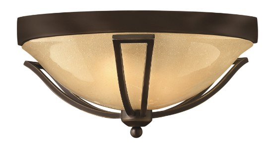 Picture of 75w Outdoor Bolla MED Light Amber Seedy Olde Bronze Flush Mount