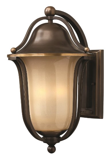 Picture of 40w Outdoor Bolla CAND Light Amber Seedy Olde Bronze Large Wall Mount