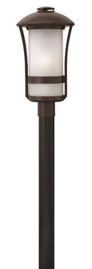 Picture of 100w Outdoor Chandler MED Etched Seedy Anchor Bronze Post Top/ Pier Mount