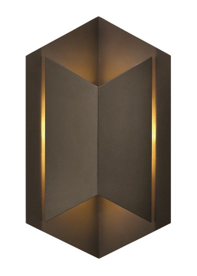 Foto para 15w Outdoor Lex LED Bronze Medium Wall Mount