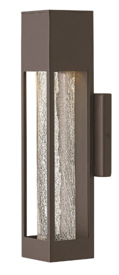 Picture of 35w Outdoor Vapor GU-10 Crackle Bronze Small Wall Mount