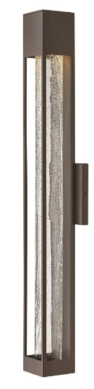 Foto para 35w Outdoor Vapor GU-10 Crackle Bronze Large Wall Mount