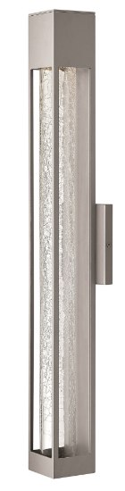 Picture of 35w Outdoor Vapor GU-10 Crackle Titanium Large Wall Mount