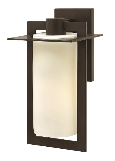 Picture of 100w Outdoor Colfax MED Etched Opal Bronze Medium Wall Mount