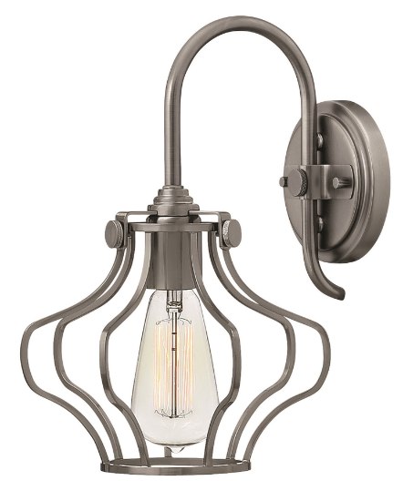 Picture of 100w Sconce Congress MED Antique Nickel