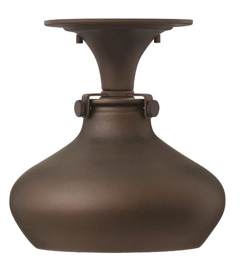 Foto para 100w Foyer Congress MED Oil Rubbed Bronze Flush Mount