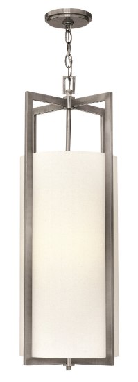 Foto para 60w Foyer Hampton CAND Antique Nickel Pendant