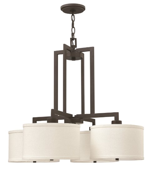 Picture of 100w Foyer Hampton MED Buckeye Bronze Single Tier Downlight