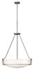 Foto para 100w Foyer Hathaway MED Etched Antique Nickel Stem Hung Foyer