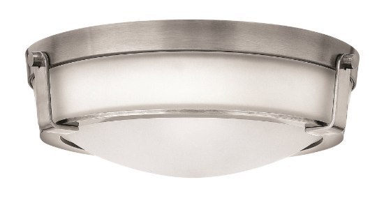 Picture of 60w Foyer Hathaway MED Etched Antique Nickel Flush Mount