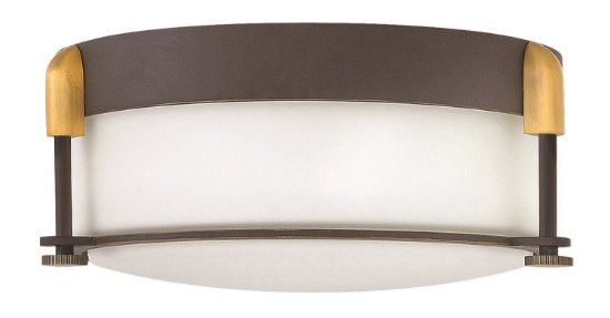 Foto para 60w Foyer Colbin MED Oil Rubbed Bronze Flush Mount