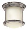 Picture of 15w Foyer Hadley LED Etched Opal Chrome Flush Mount