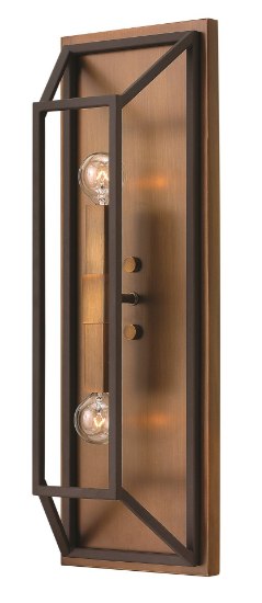 Picture of 60w Sconce Fulton CAND Bronze Two Light Sconce