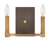 Picture of 60w Sconce Fulton CAND Bronze Two Light Sconce