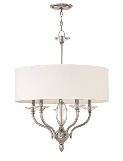 Picture of 60w Chandelier Surrey CAND Polished Nickel Single Tier