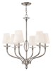 Picture of 60w Chandelier Surrey CAND Polished Nickel Single Tier