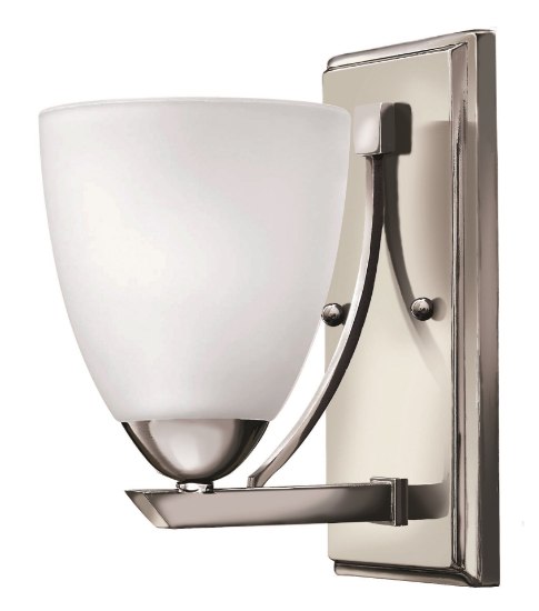 Picture of 100w Bath Pinnacle MED Etched Opal Chrome Bath Sconce