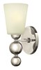 Picture of 100w Sconce Zelda MED Etched Polished Nickel