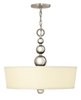 Foto para 100w Foyer Zelda MED Polished Nickel Inverted Pendant