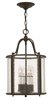 Picture of 60w Foyer Gentry CAND Clear Seedy Panels Olde Bronze Single Tier Foyer