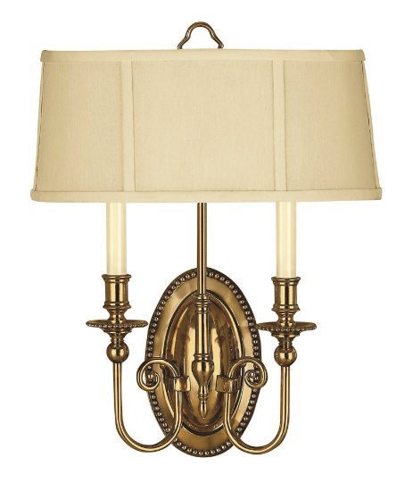 Picture of 60w Sconce Cambridge CAND Burnished Brass