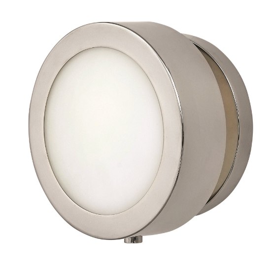 Picture of 60w Sconce Mercer CAND Etched Opal Polished Nickel