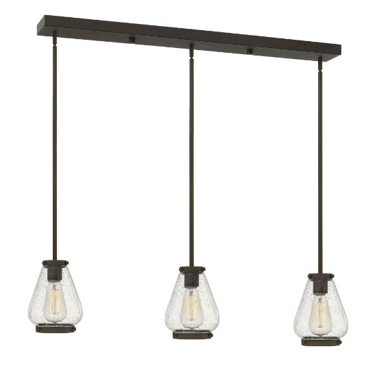 Foto para 100w Pendant Finley MED Clear Seedy Oil Rubbed Bronze Pendant Pairings