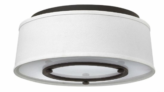 Foto para 60w Foyer Harrison MED Buckeye Bronze Flush Mount