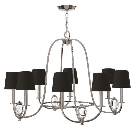 Foto para 60w Chandelier Marielle CAND Chrome Single Tier