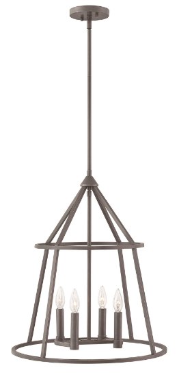 Picture of 60w Chandelier Middleton CAND Graphite Bronze Stem Hung Pendant