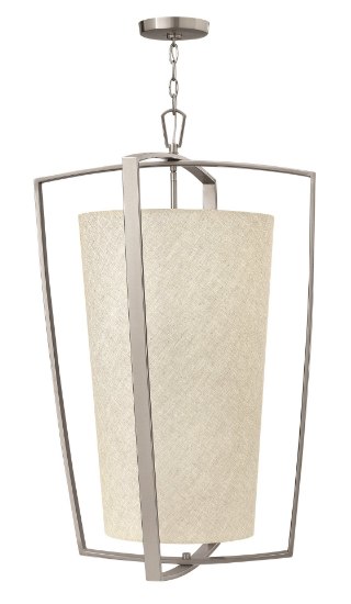 Picture of 100w Foyer Blakely MED Brushed Nickel Single Tier Foyer