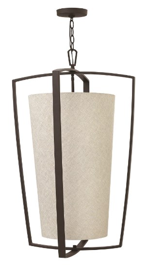 Foto para 100w Foyer Blakely MED Buckeye Bronze Single Tier Foyer