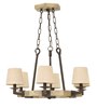 Picture of 60w Chandelier Wyatt CAND Iron Rust Single Tier