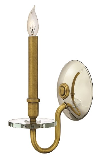 Foto para 60w Sconce Everly CAND Heritage Brass