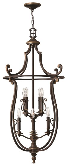 Foto para 60w Foyer Plymouth CAND Olde Bronze Two Tier Foyer