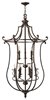 Picture of 60w Chandelier Plymouth CAND Olde Bronze Two Tier