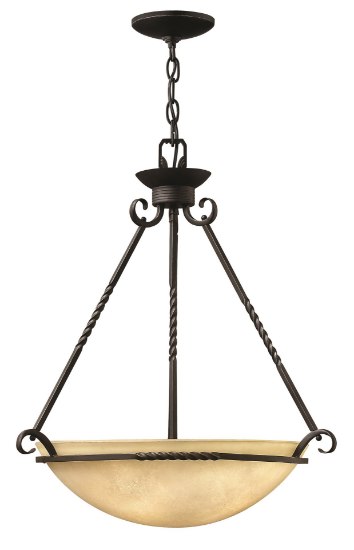 Picture of 75w Foyer Casa MED Antique Scavo Olde Black Large Pendant Foyer