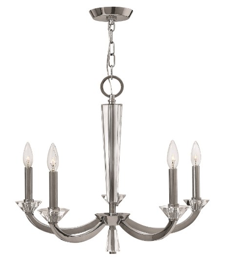 Picture of 60w Chandelier Hendrick CAND Chrome Single Tier