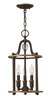 Foto para 60w Foyer Elaine CAND Light Oiled Bronze Small Foyer