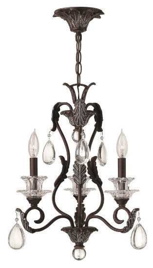 Picture of 60w Chandelier Marcellina CAND Golden Bronze Three Light