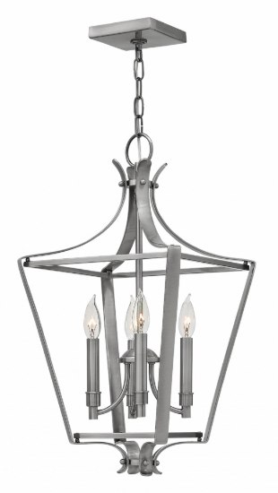 Picture of 60w Foyer Fleming CAND Polished Antique Nickel Single Tier Foyer