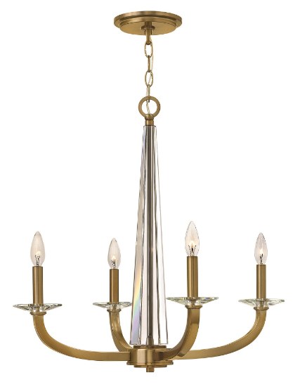 Foto para 60w Chandelier Ascher CAND Brushed Caramel Single Tier