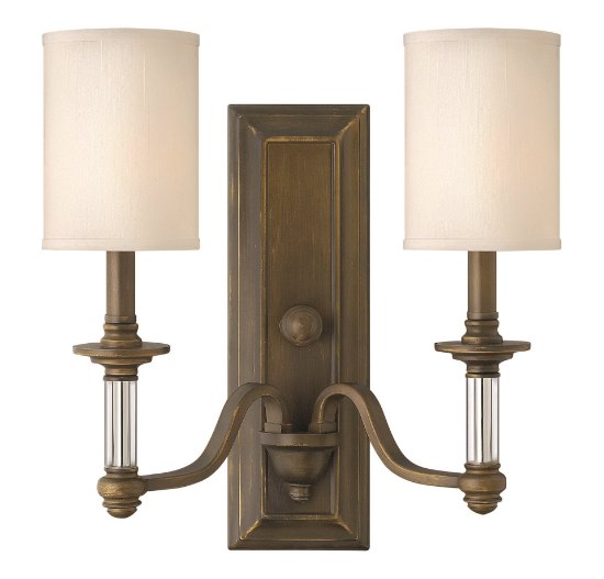 Picture of 60w Sconce Sussex CAND English Bronze Two Light Sconce