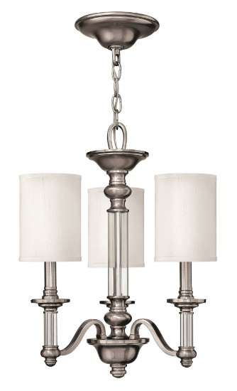 Picture of 60w Chandelier Sussex CAND Brushed Nickel Three Light