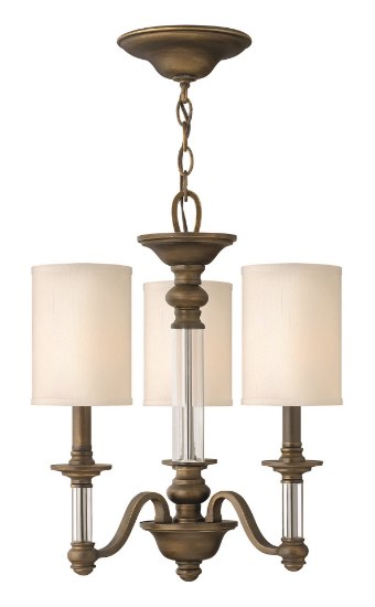 Picture of 60w Chandelier Sussex CAND English Bronze Three Light