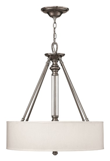 Picture of 75w Foyer Sussex MED Brushed Nickel Inverted Pendant